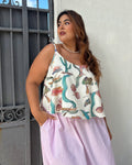 Blusa Alcinha Belezas do Rio - Off White