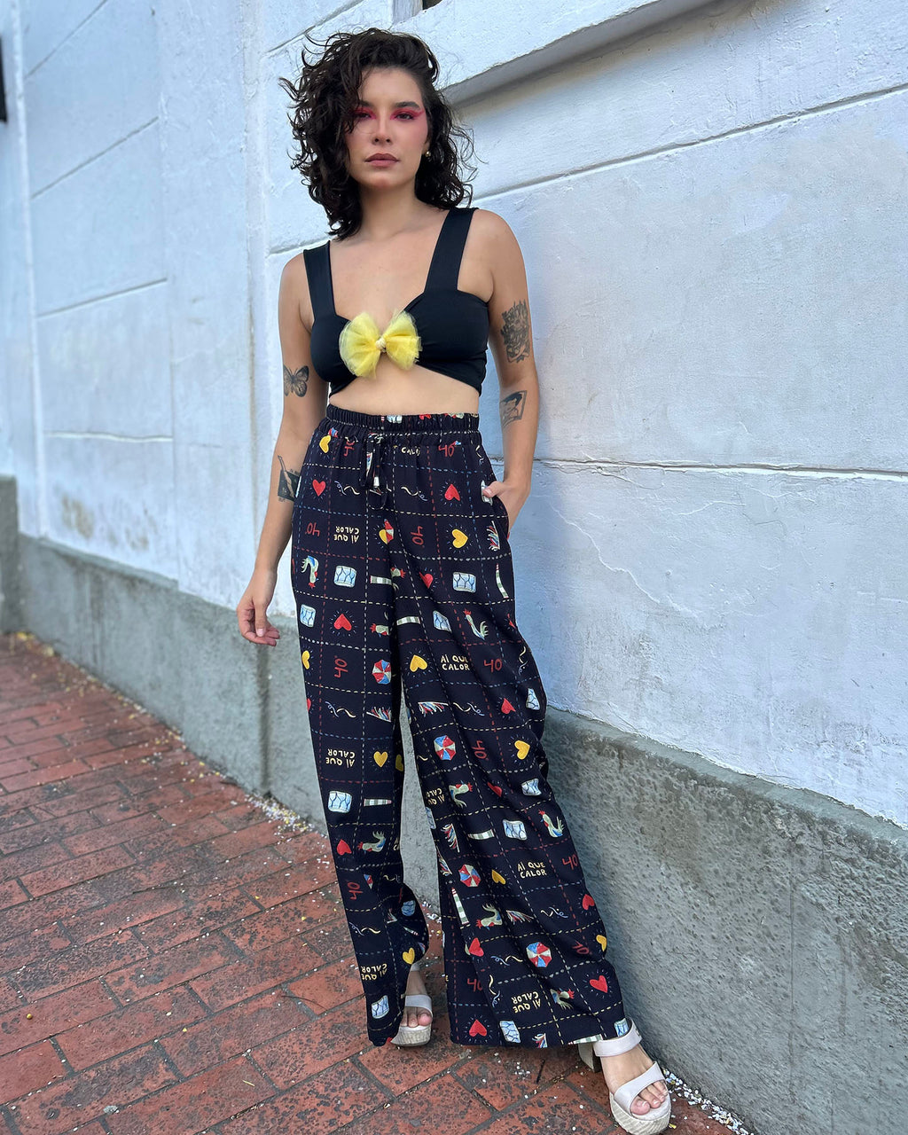 Pantalona Só Aqui Preta