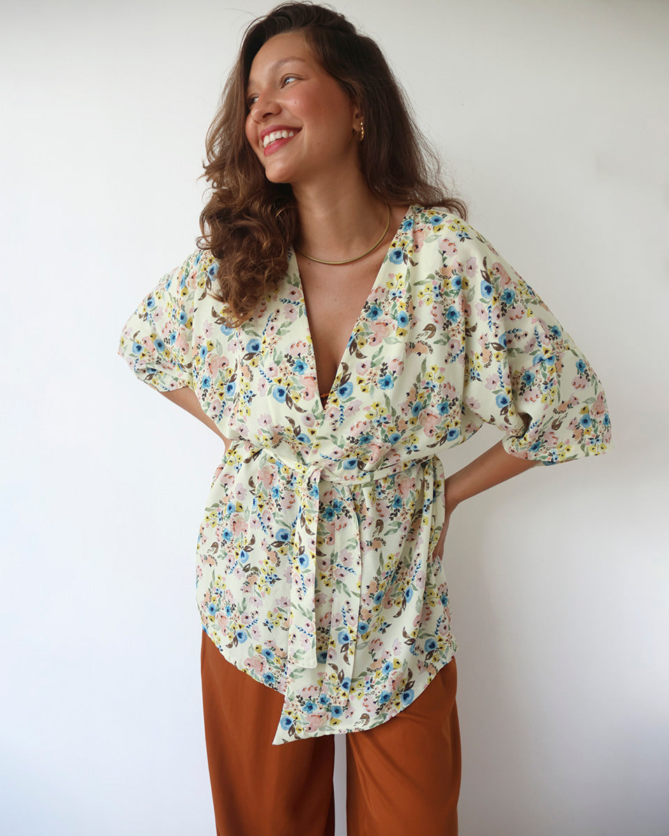 Kimono Pequeno Jardim