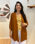 Kimono Caramelo Manga Longa