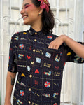 Camisa Só Aqui Preta | Unissex