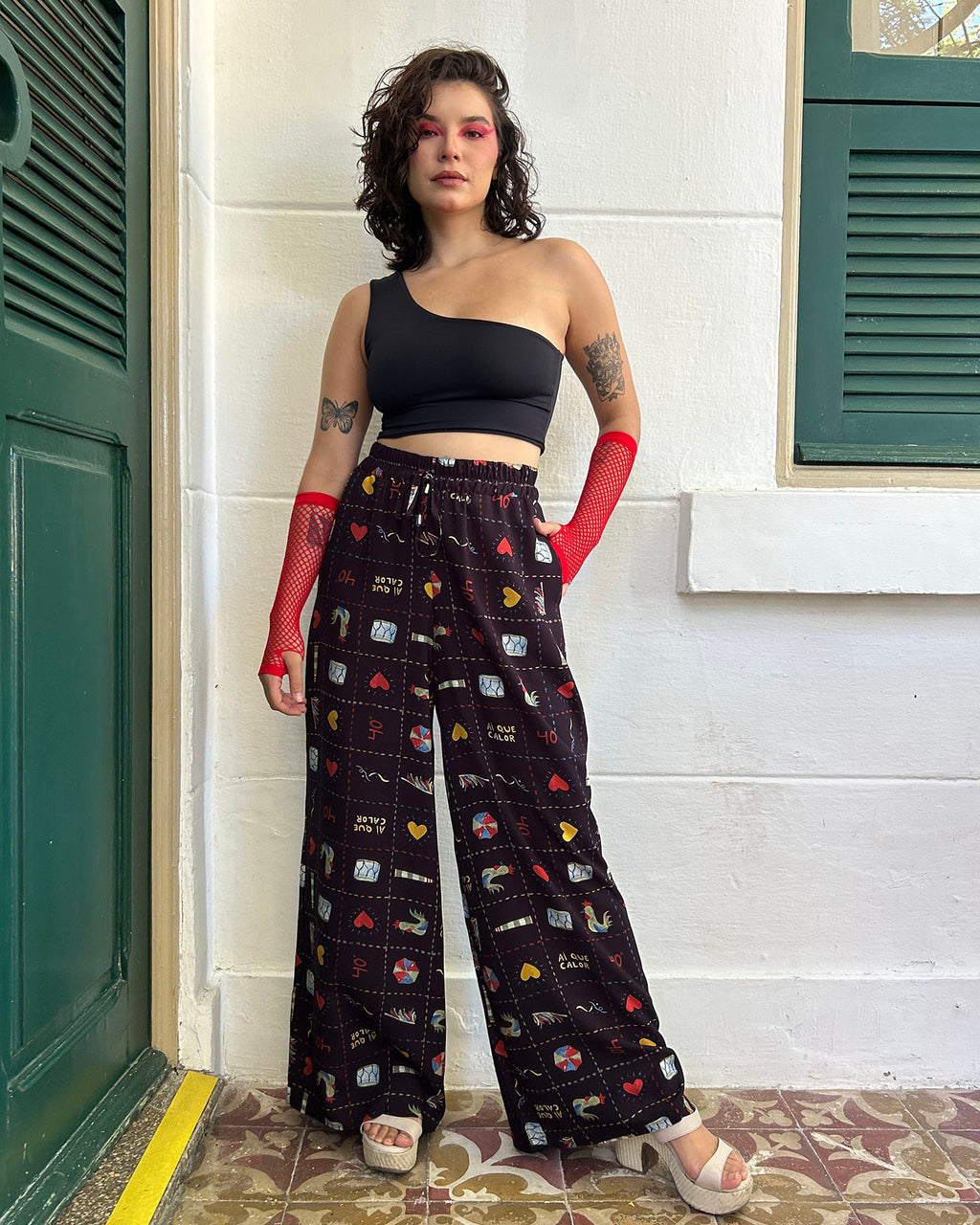 Pantalona Só Aqui Preta