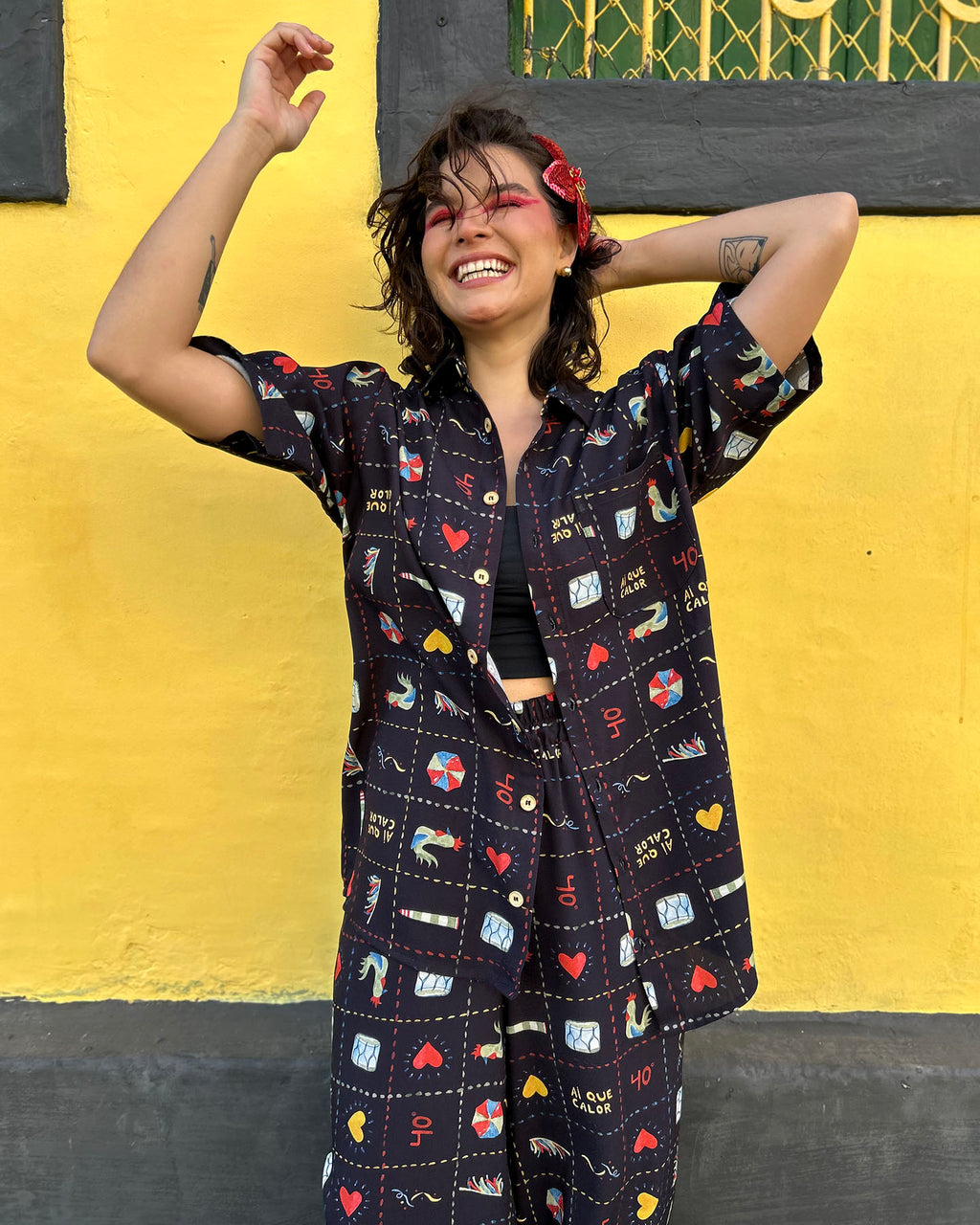 Camisa Só Aqui Preta | Unissex