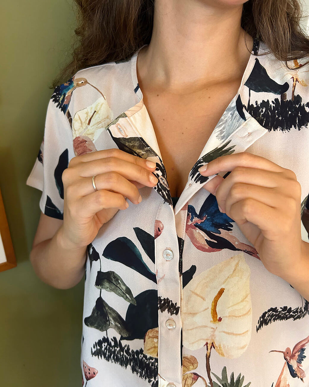 Blusa de Botão Semear