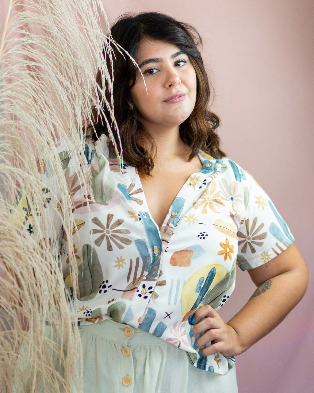 Blusa de Botão Terramor