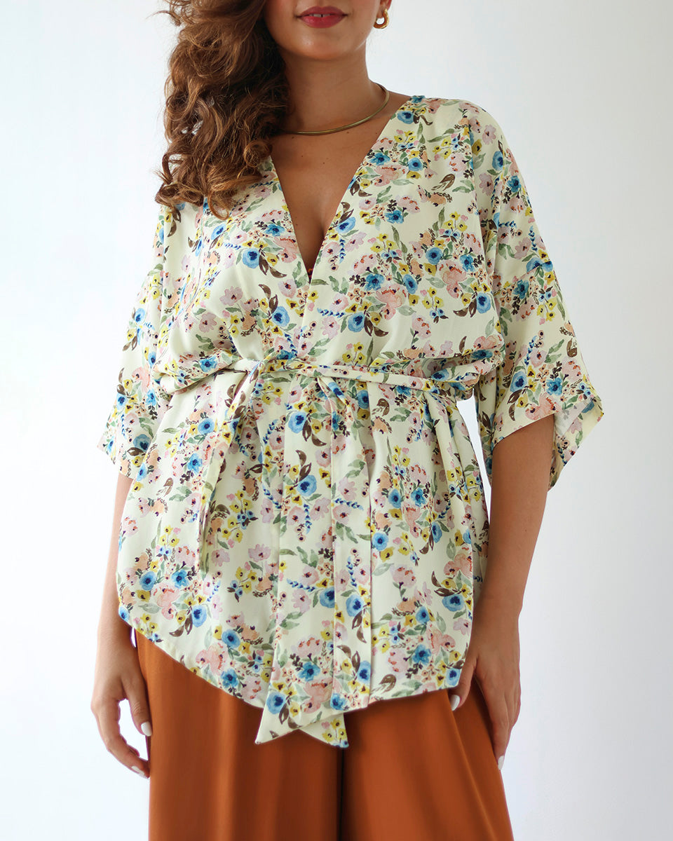 Kimono Pequeno Jardim