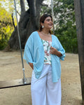 Kimono Azul Celeste