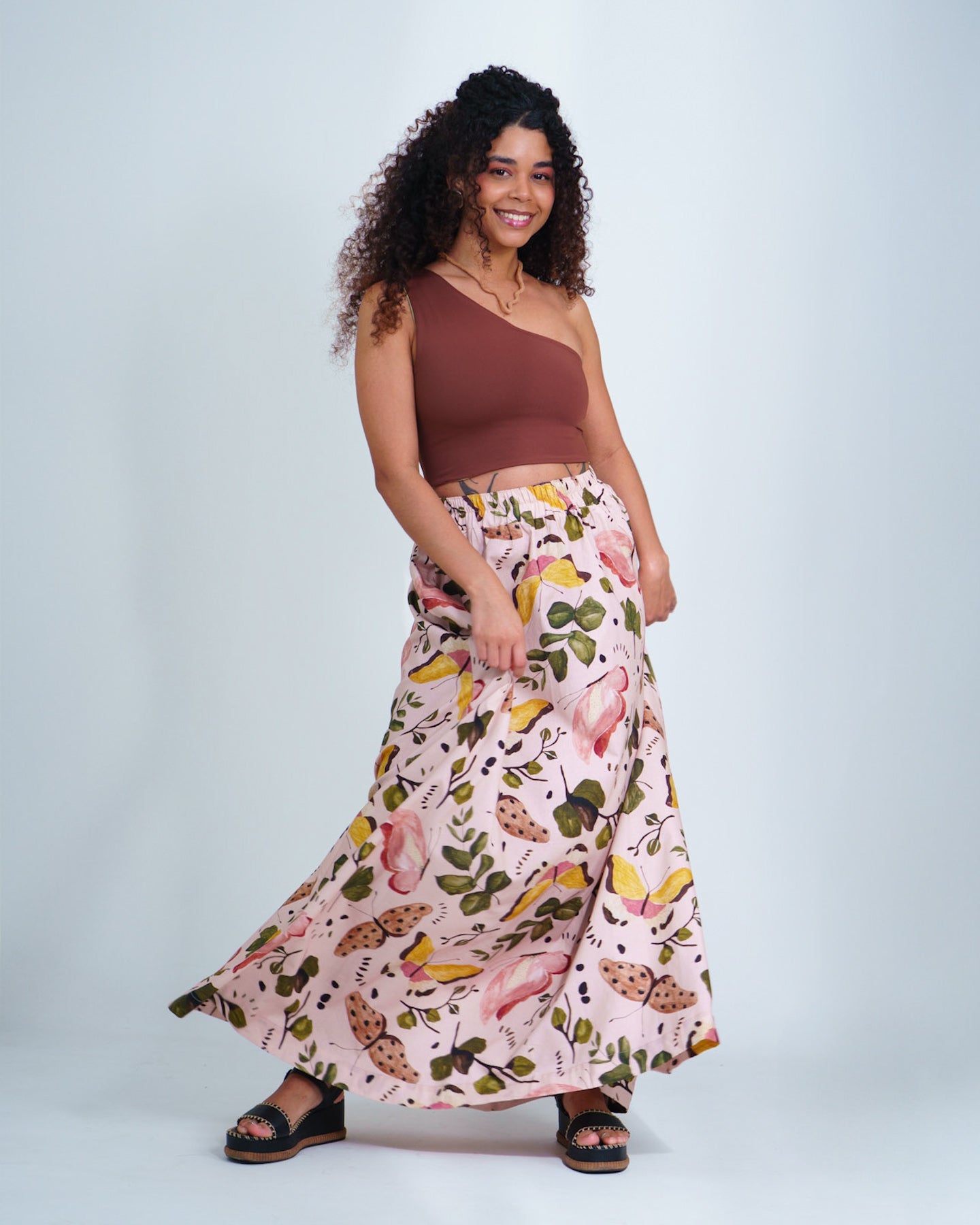 Saia Ampla Borboletas - XGG