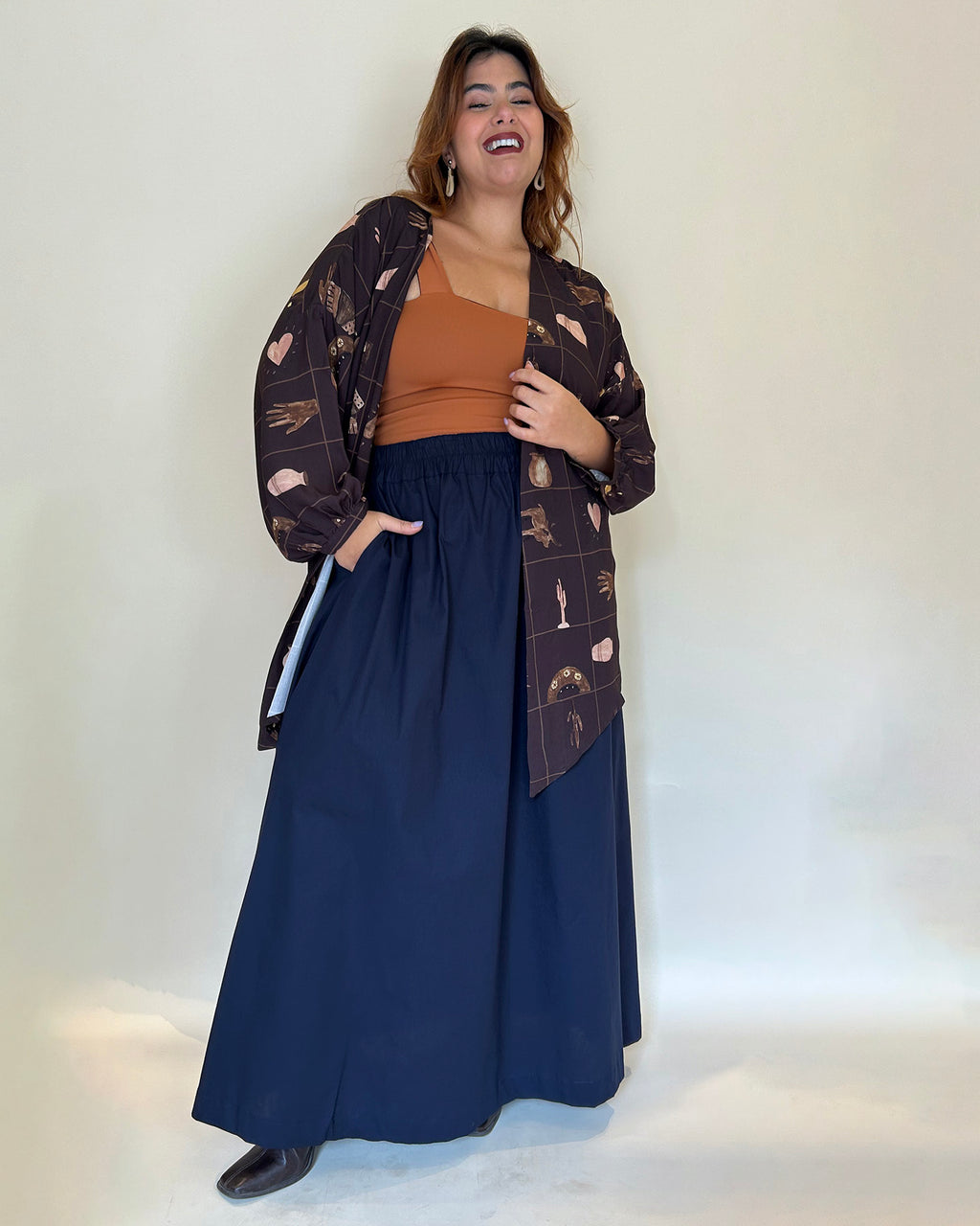 Kimono Arte da Terra  Manga Longa