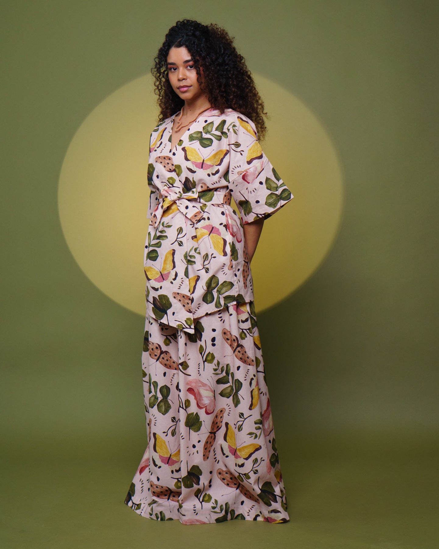 Kimono Borboletas - P/M