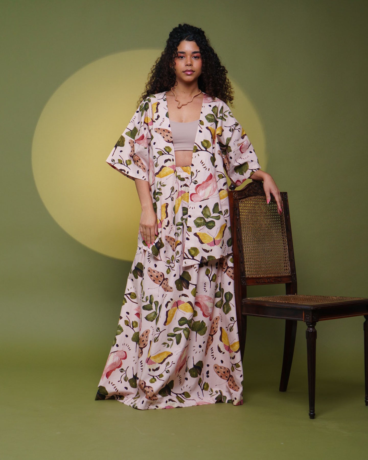 Kimono Borboletas - P/M