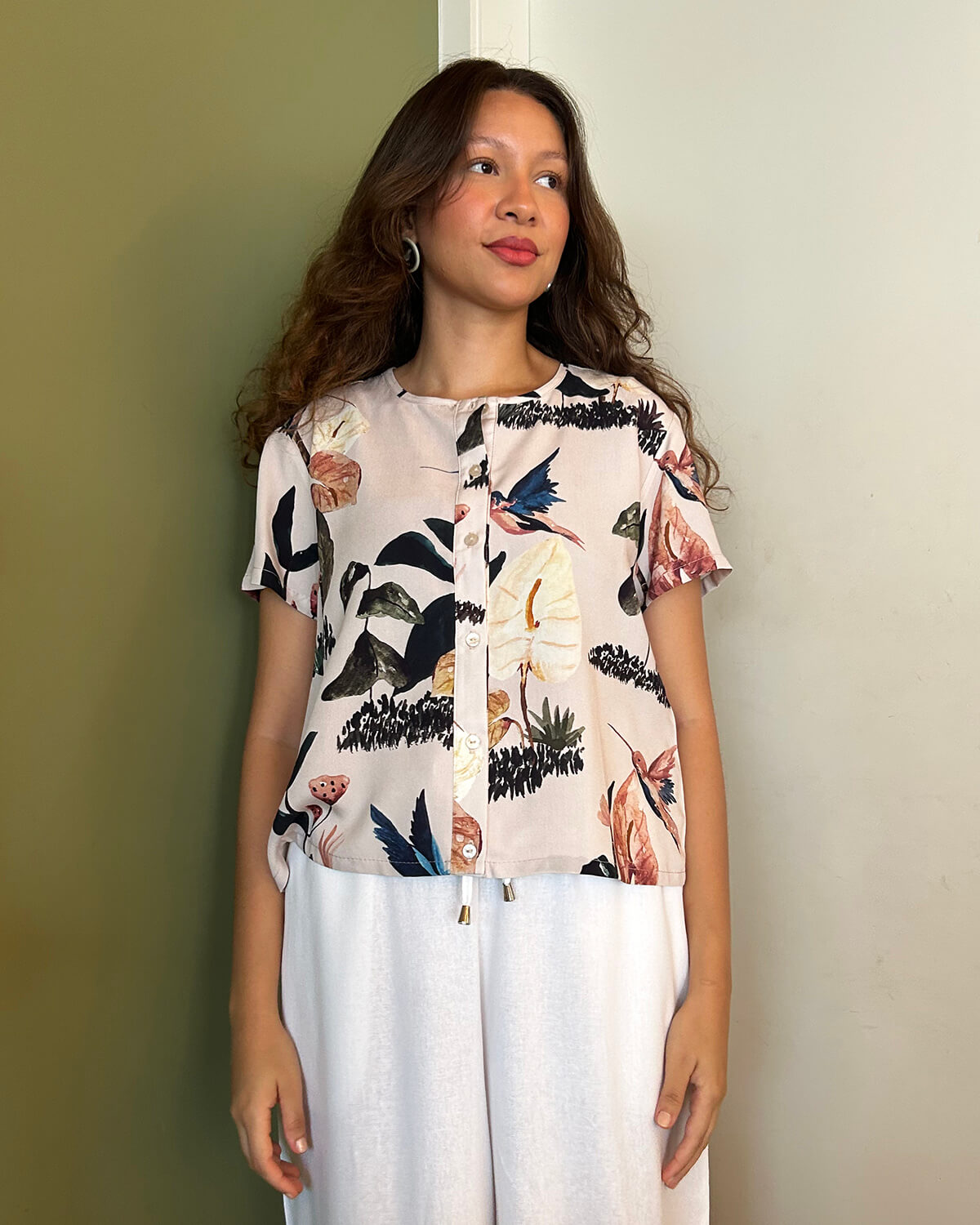 Blusa de Botão Semear