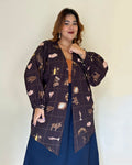 Kimono Arte da Terra  Manga Longa