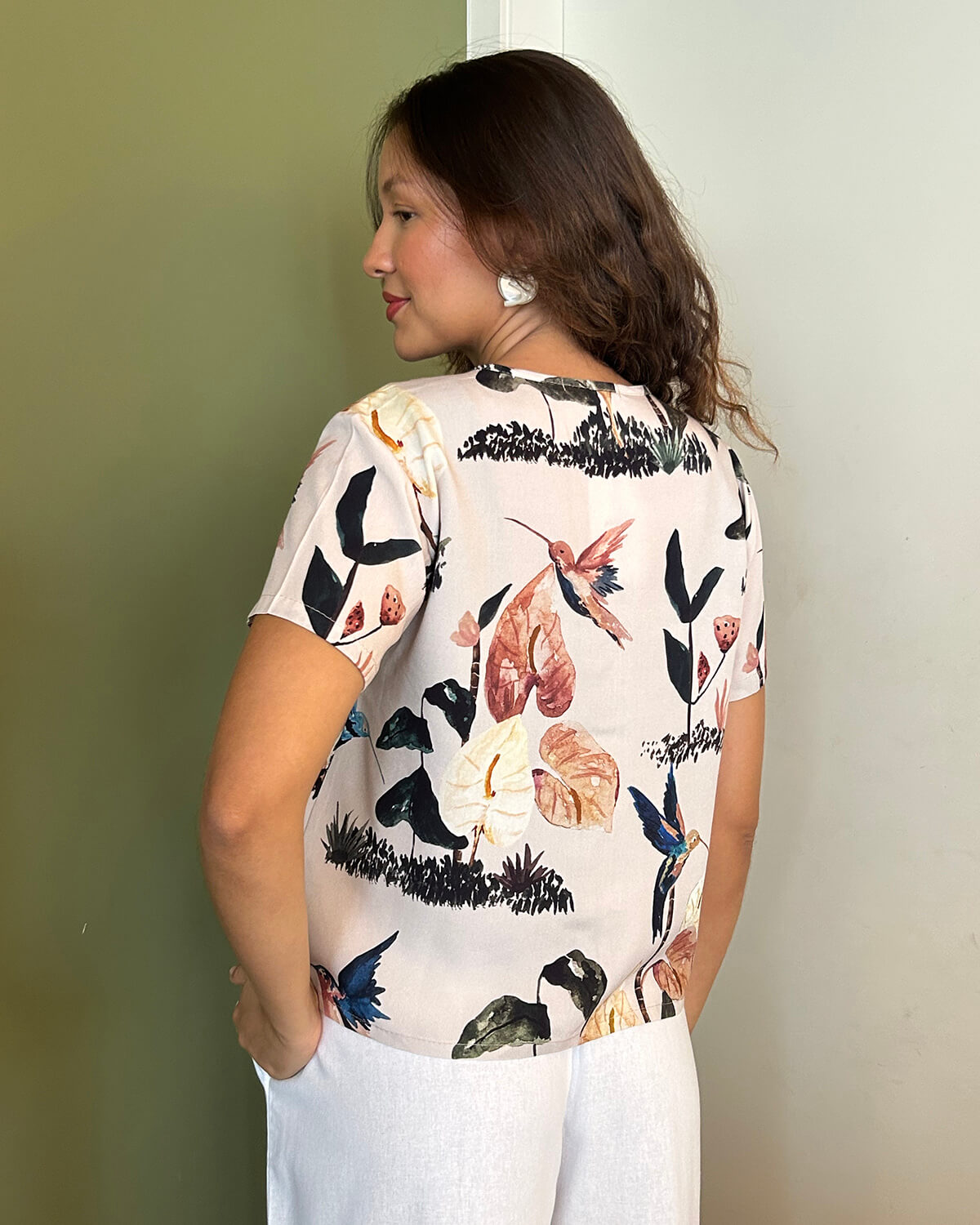 Blusa de Botão Semear